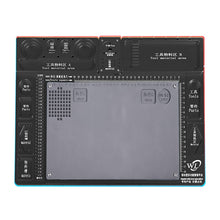 Load image into Gallery viewer, WL Aluminum Alloy Microscope Base High Heat Resistance Maintenance Tools Organizer Desk Mat Phone PCB Repair Stand Platform