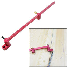 Load image into Gallery viewer, Woodworking Scribe 316.5mm straight line arc Curve dual-purpose scribe Ruler Gauge Aluminum marking tool Woodworking tool
