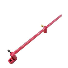 Load image into Gallery viewer, Woodworking Scribe 316.5mm straight line arc Curve dual-purpose scribe Ruler Gauge Aluminum marking tool Woodworking tool
